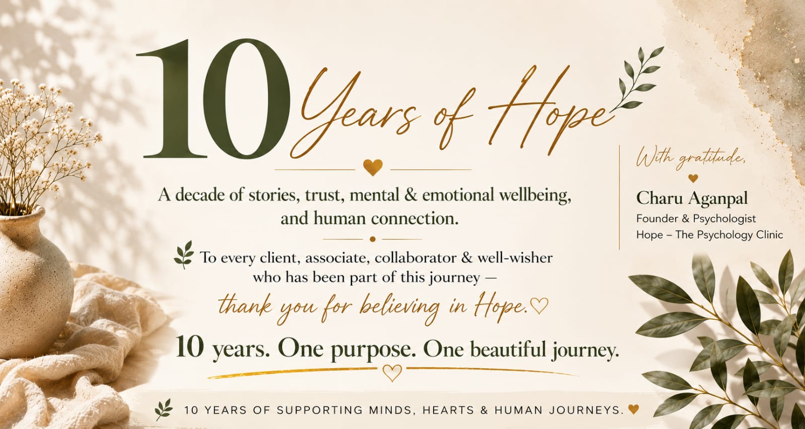 Hope The Psychology Clinic Faridabad
